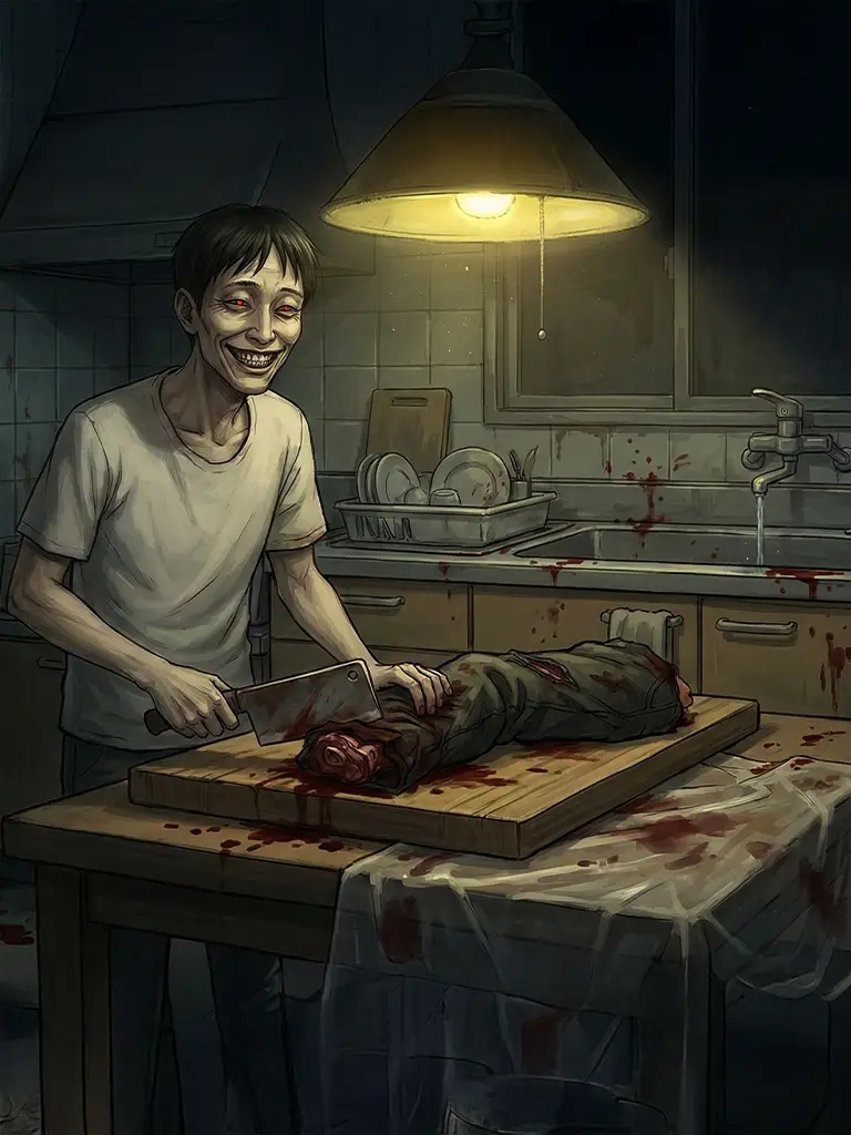 Cover of Tiếng Chặt Thịt Từ Tầng Trên