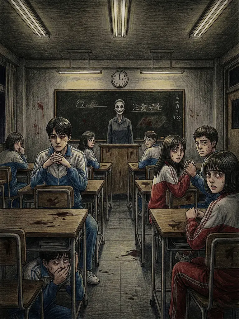 Cover of Trường Học Chết Chóc: Quy Tắc Tử Thần Ký Túc Xá